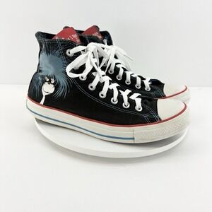 Converse Chuck Taylor All Star Hi Rare Dr. Seuss Shoes If I Ran The Zoo M 8 W10‎
